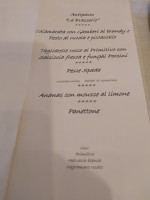 La Brasserie menu