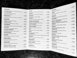 Snack House Pizzeria Da Asporto menu