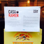 Casa Ramen Carta
