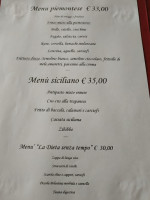 Osteria La Cena Coi Fiocchi Cucina Viva menu