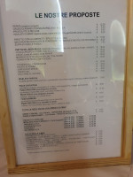 Pizzeria San Giorgio menu