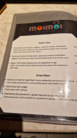 Moi Moi Sapori Di Fine Terra menu