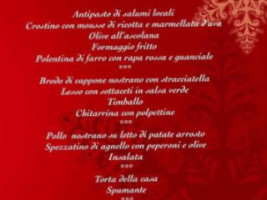 Bar Roma Di Cappellacci Rossana menu