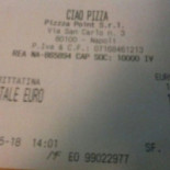 Ciao Pizza Carte