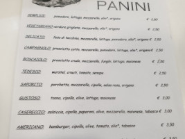 Caffe Di Grazia menu