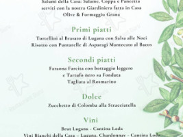 Agriturismo Trattoria Dalla Bertilla menu