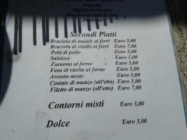 Alle Rose menu