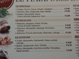 La Piadineria menu