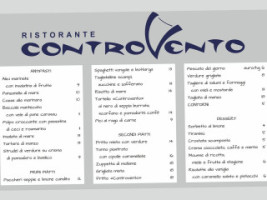 Controvento menu