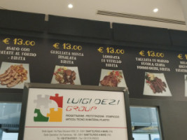 Primo Piatto menu