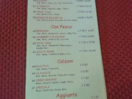 Pizzeria L'amalfitana 4 menu