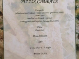 Agriturismo Il Girasole menu