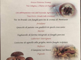 Al Tramaj menu