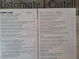 Panoramico I Castelli menu