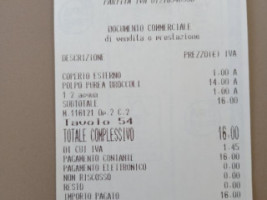 Ristoranti Marchesini menu