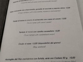 La Taverna Del Duca menu