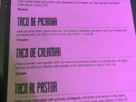 La Punta Expendio De Agave menu