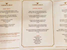 I Sapori De Milan menu