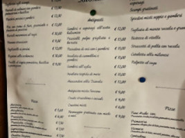 La Giomella menu