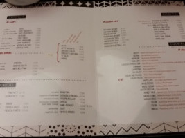 La Reserve menu