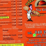 Pizza Al Giulia Carte