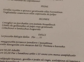 Il Ricco Il Povero menu