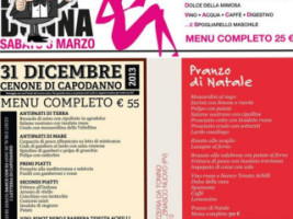 Pizzeria Da Tonino menu