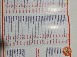 Pizzeria Umberto menu