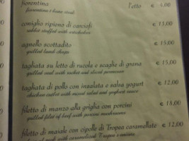 Pizzeria La Botte Del Chianti menu