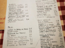 La Vecchia Cucina Di Soldano menu