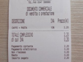 Le Petit Cafe menu