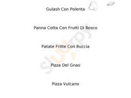 Ostaria Col Del Gnao menu