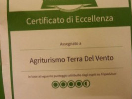 Agriturismo Terra Del Vento menu