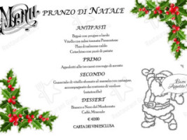 Il Gelsomino menu