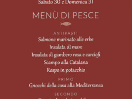 Il Morrice menu