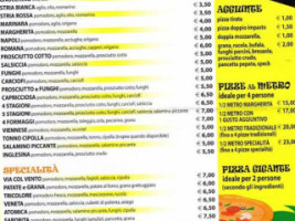 Pizzeria Da Poldino menu