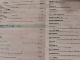 Pizzeria La Roda menu