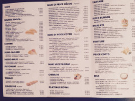 Kiosko Sushi And More menu