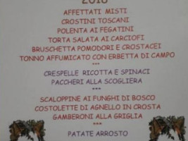 Il Tulipano menu