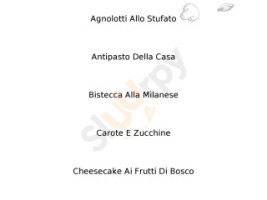 Locanda Ca Milla menu