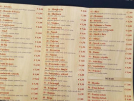 Pizzeria Famiglia Le Piramidi menu