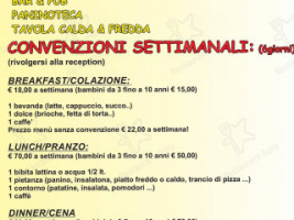 Residence La Darsena menu