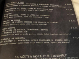 Silla's Bistrò menu