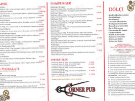 Corner Pub (cavriana Mn) menu