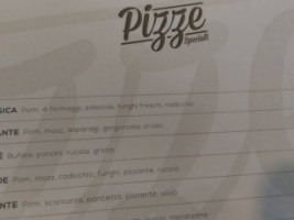 Rosa Dei Venti menu