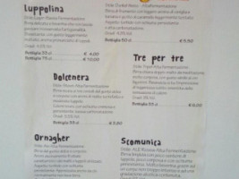 La Corte Del Luppolo menu