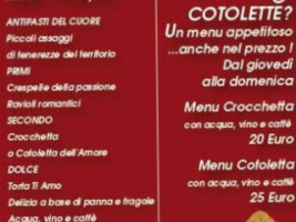 7 Cotolette menu