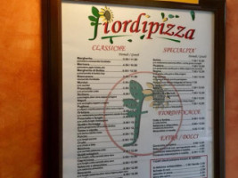 Fior Di Pizza menu