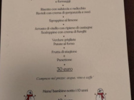 Agriturismo Al Sgrufolone menu