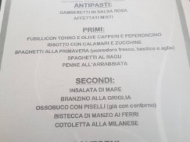 Pizzeria Italo Cinese Di Zhu Maochao menu